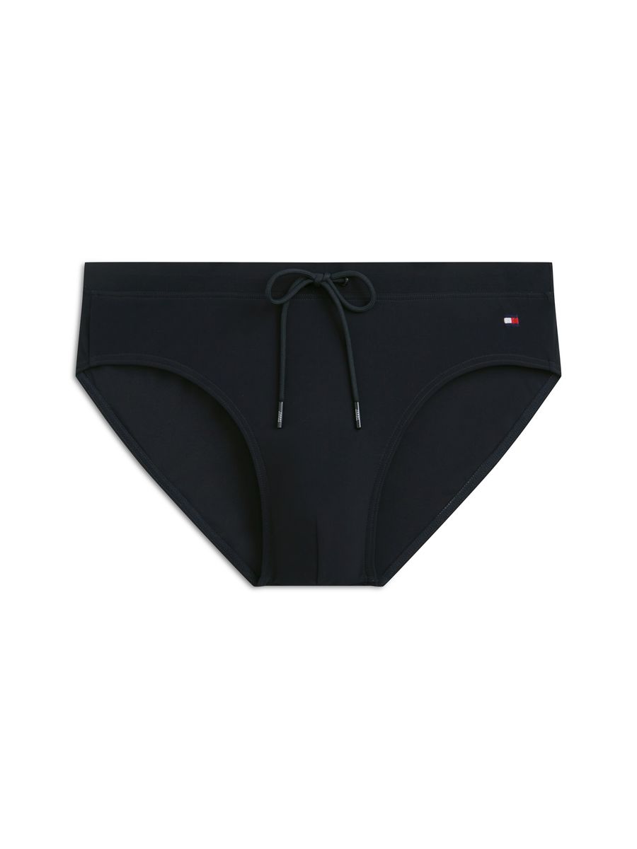 TOMMY HILFIGER Badehose, Basic, für Herren, blau, M