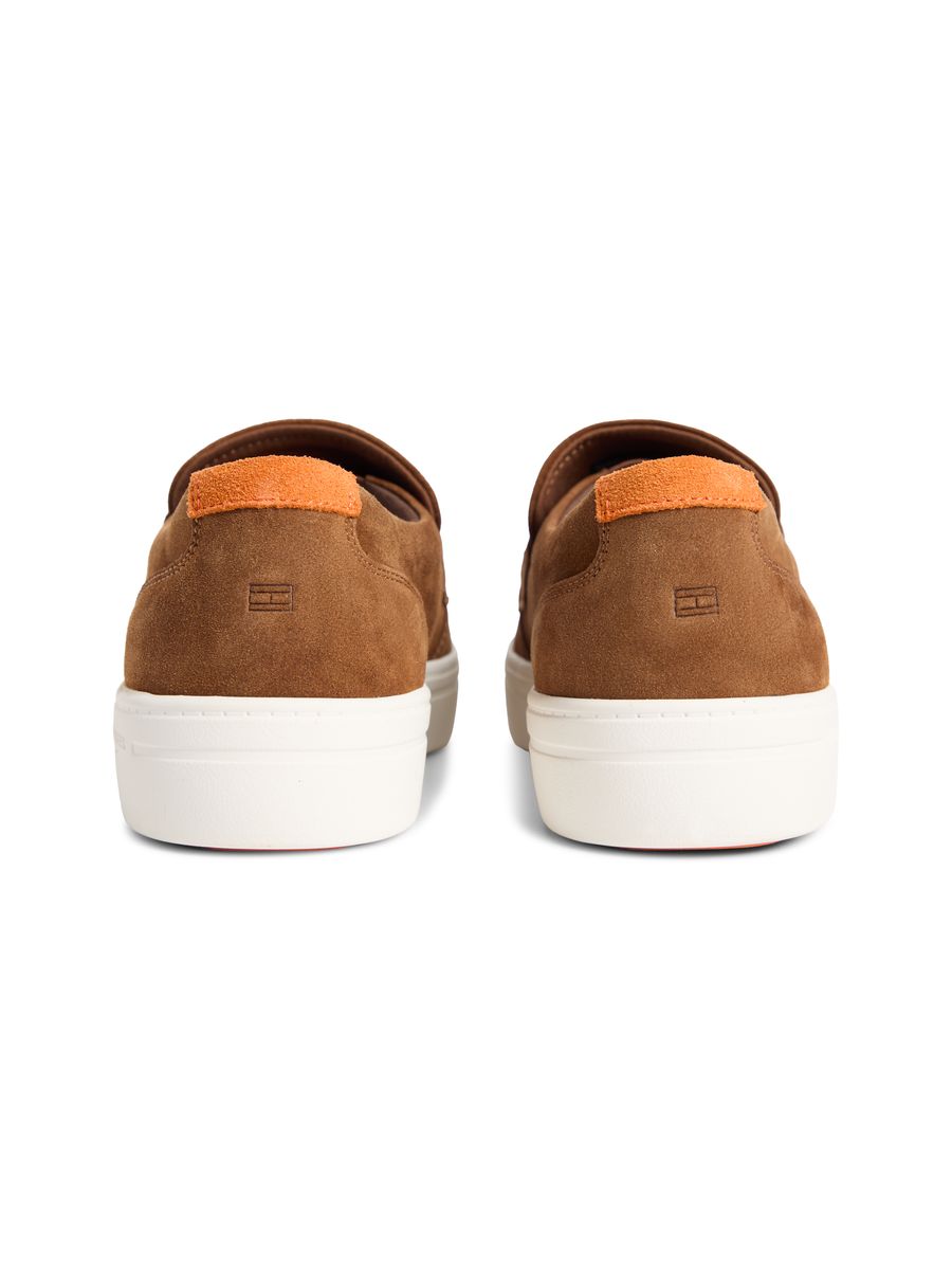 Hybride Penny Loafer Suede-Sneaker
