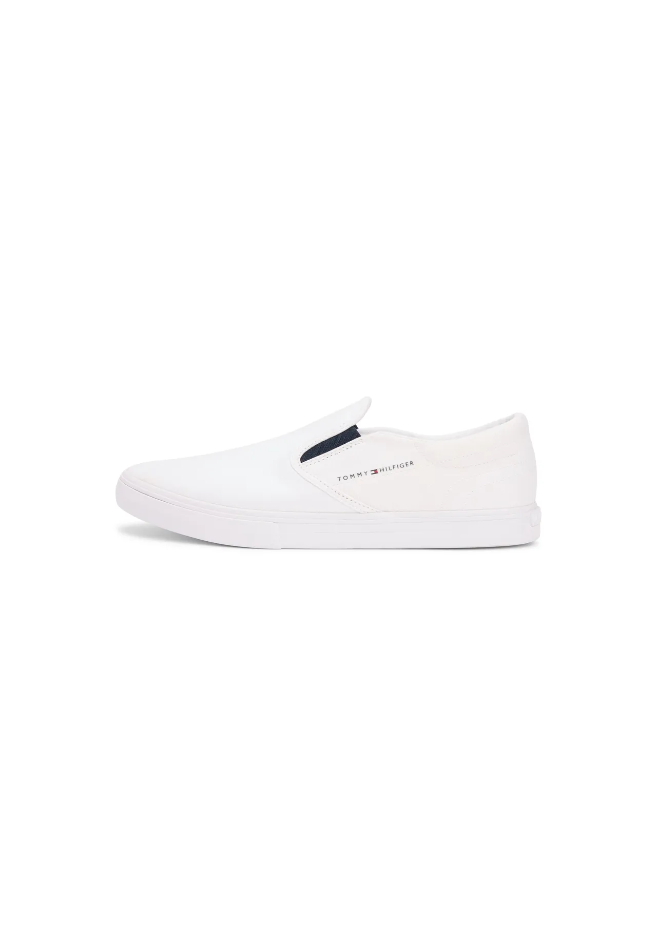 Herren Weißer Slip-On Sneaker
