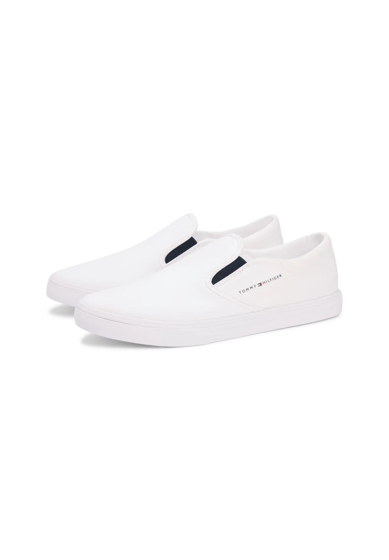 Herren Weißer Slip-On Sneaker