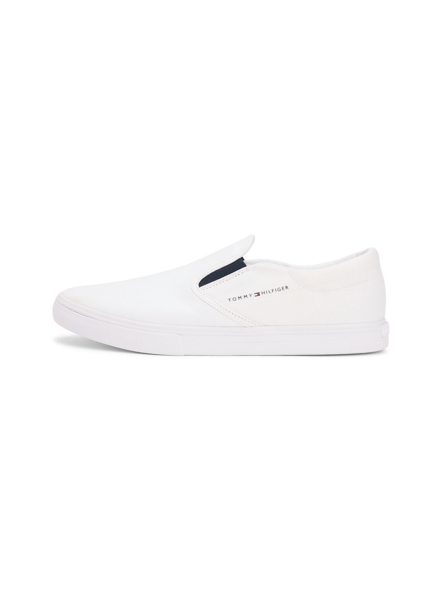 Herren Weißer Slip-On Sneaker