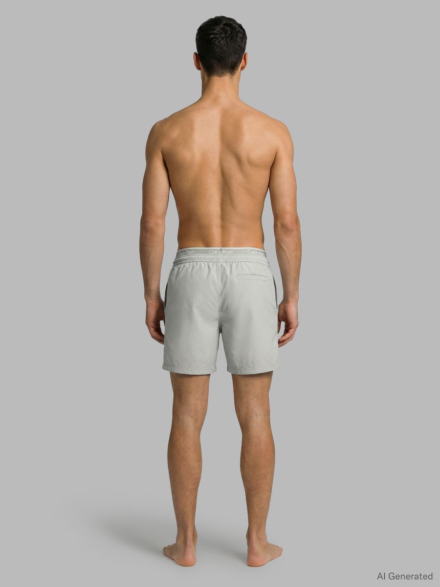 Herren Badeshorts mit Kordelzug