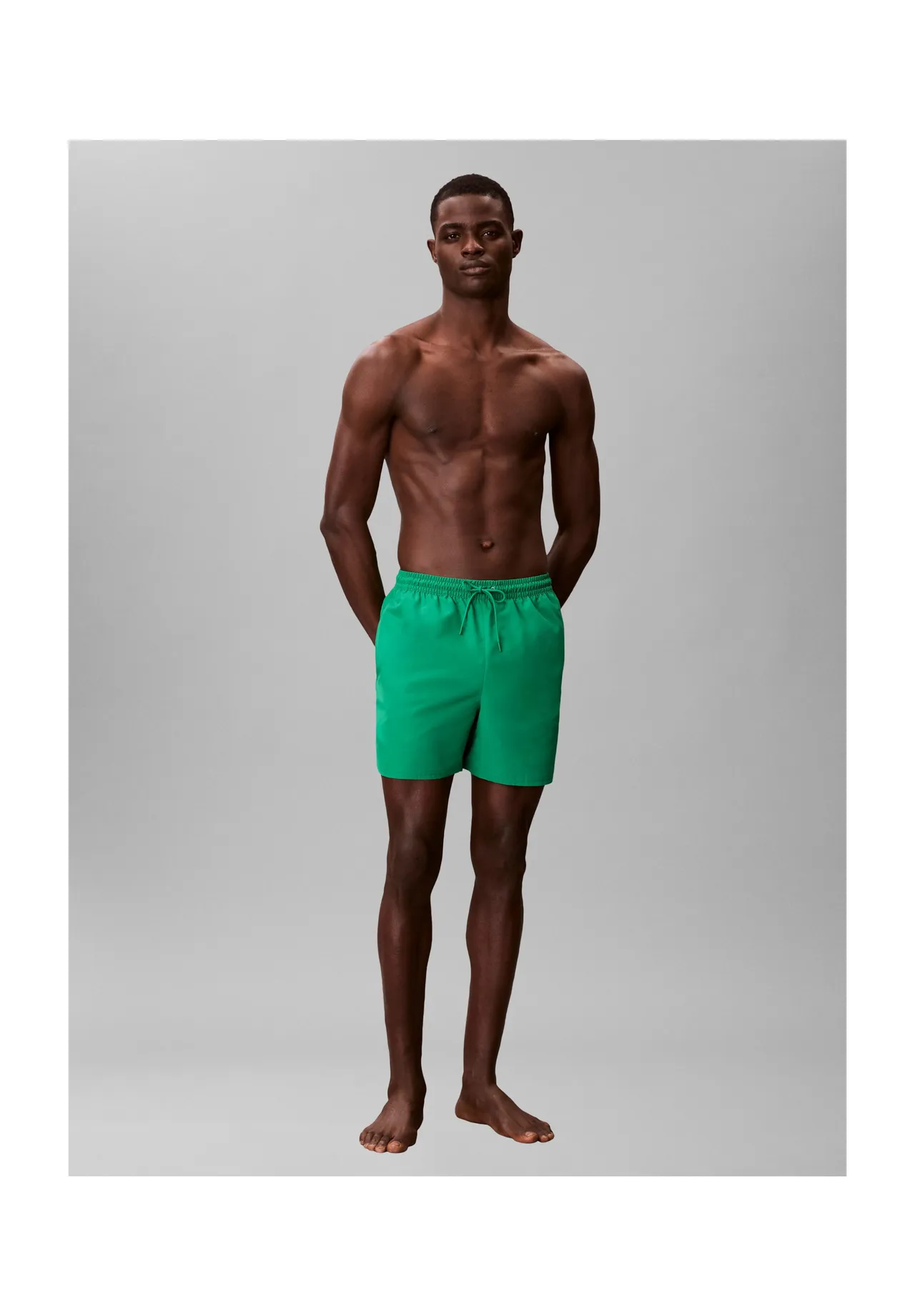 Herren Badeshorts in Unifarbe
