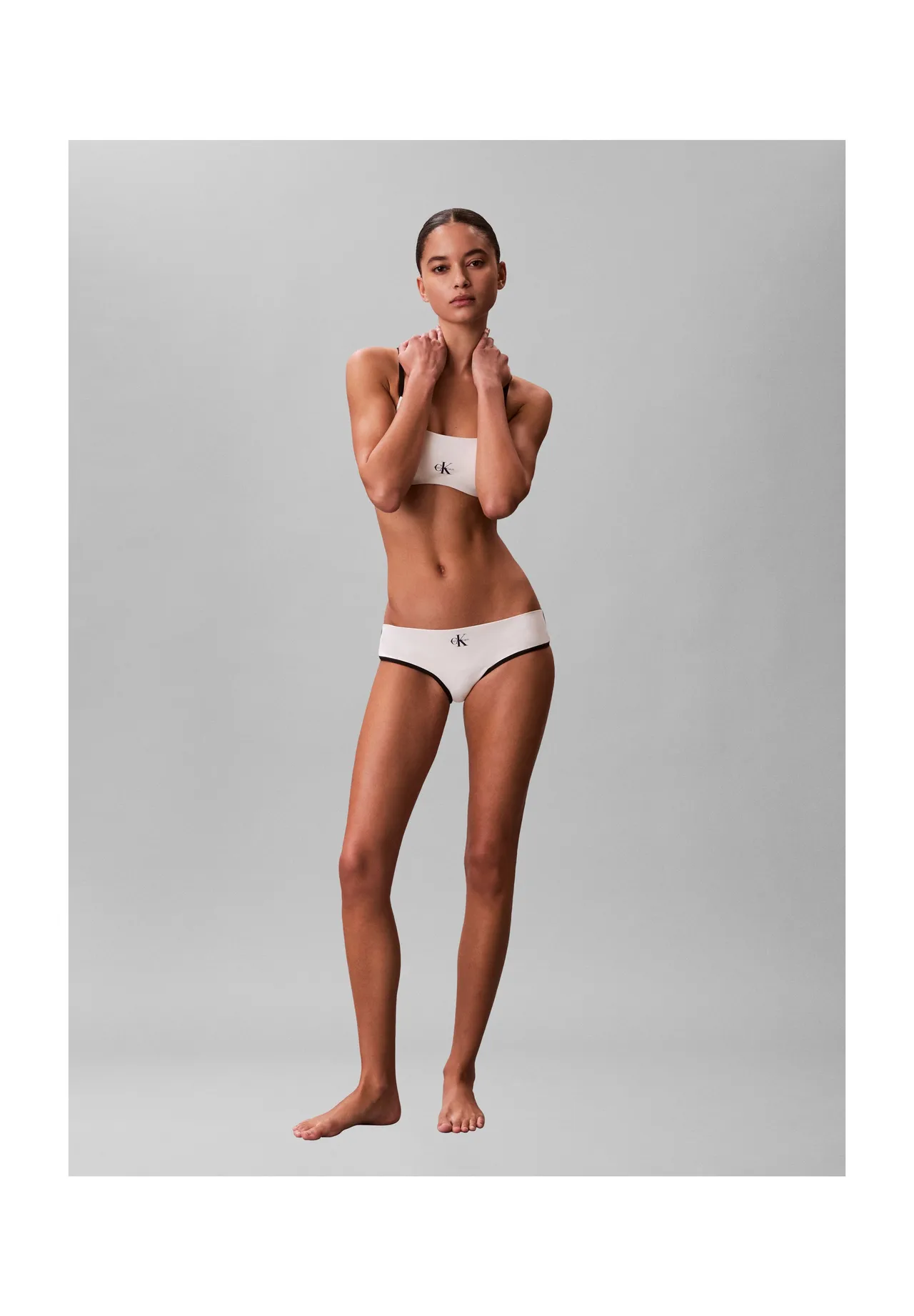 Klassischer Bikini-Slip mit Logo