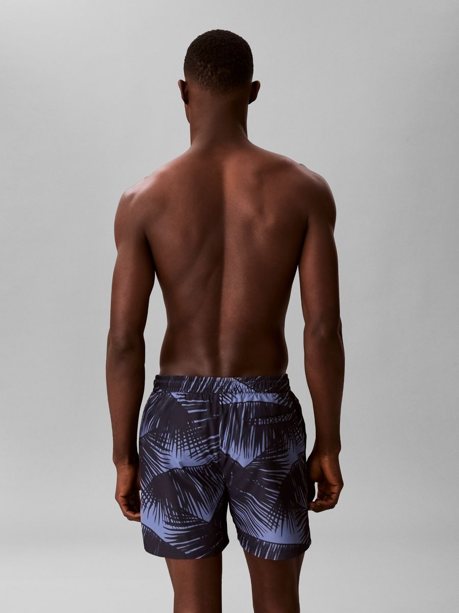 Badeshorts mit geometrischem Muster