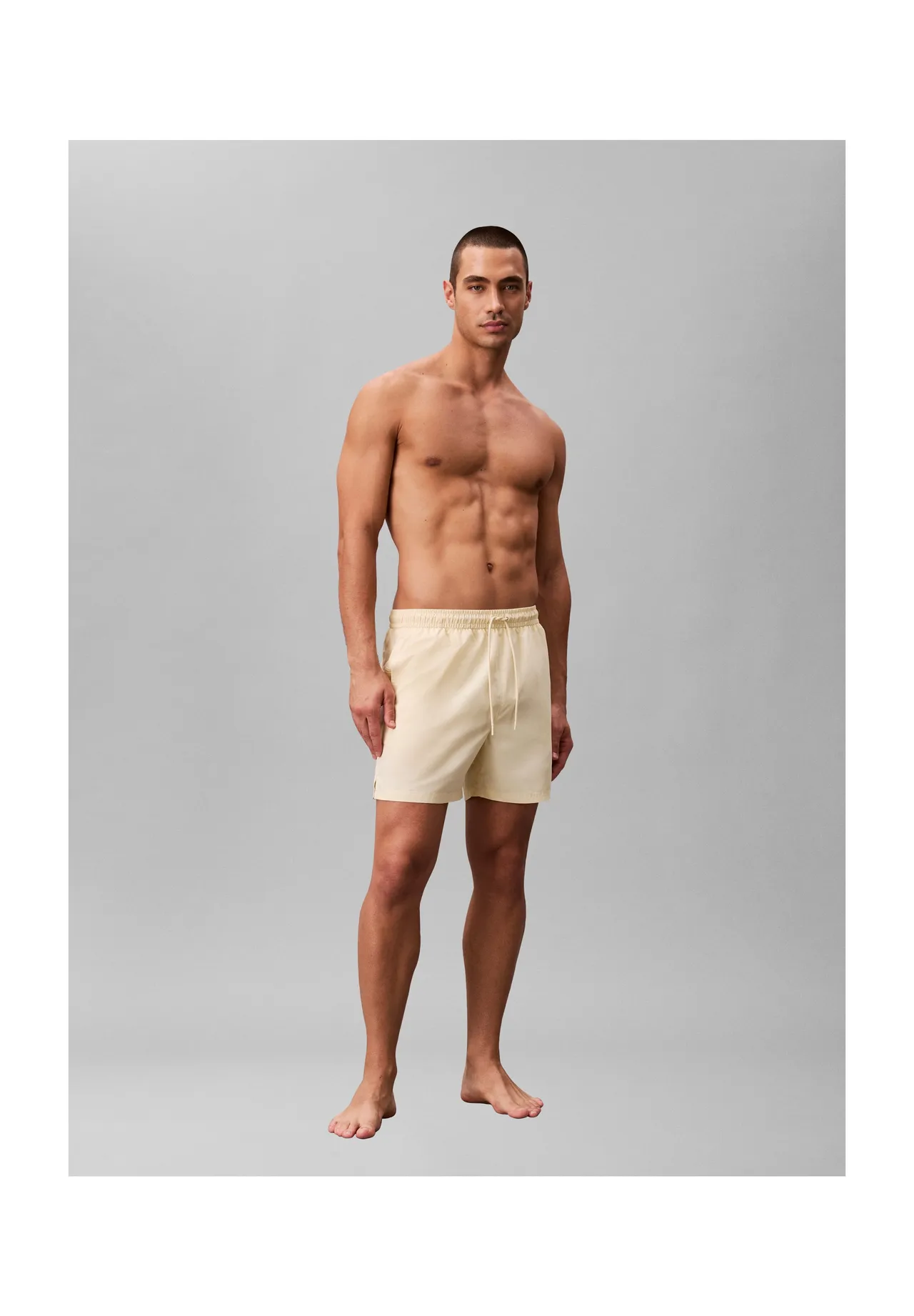 Herren Badeshorts in Unifarbe