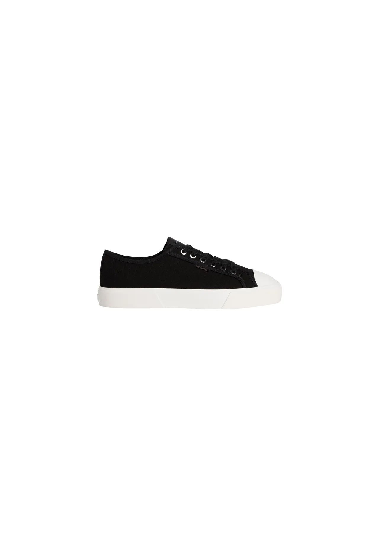 Klassischer Canvas Schnürschuh