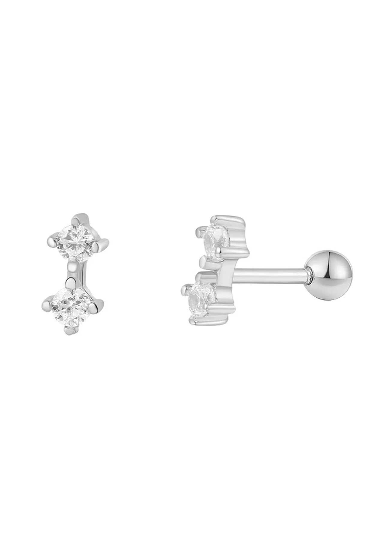XENOX Ohrpiercing, 925er Silber, SILBER, 99