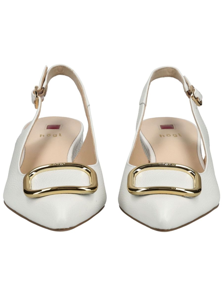 hōgl Slingpumps Jennifer, Leder, für Damen, beige, 38