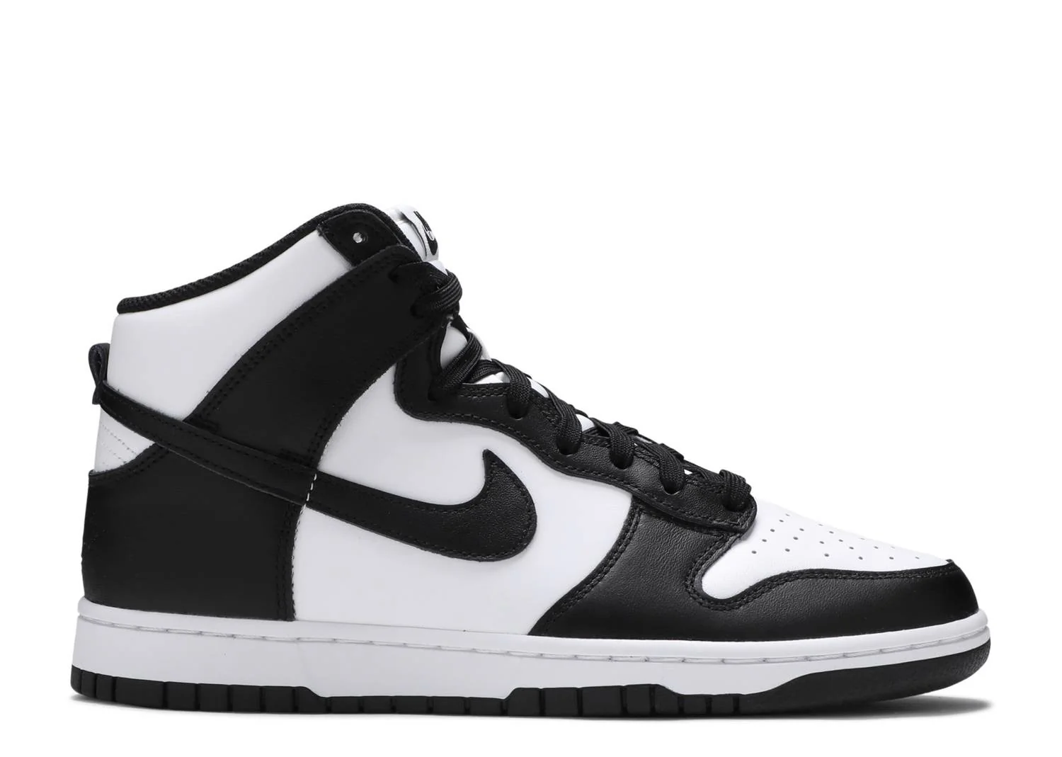 Klassischer Schwarz-Weiß Dunk High Sneaker