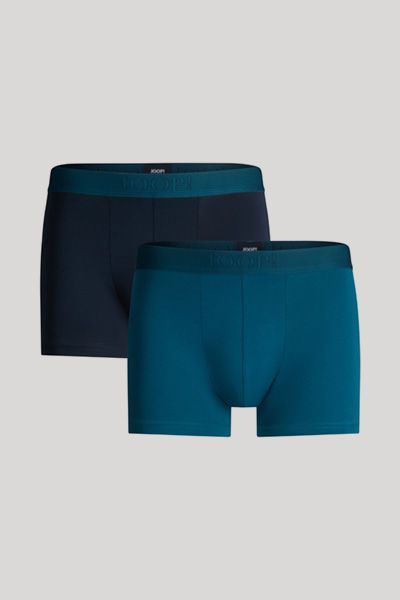 JOOP! Petrol/Marineblaue Stretch-Baumwoll-Boxershorts Multipack