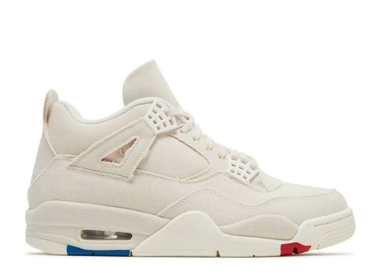 Air Jordan 4 Retro Canvas Sneaker