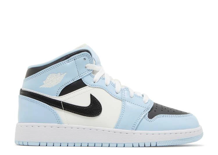 Air Jordan 1 Mid Ice Blue Sneaker