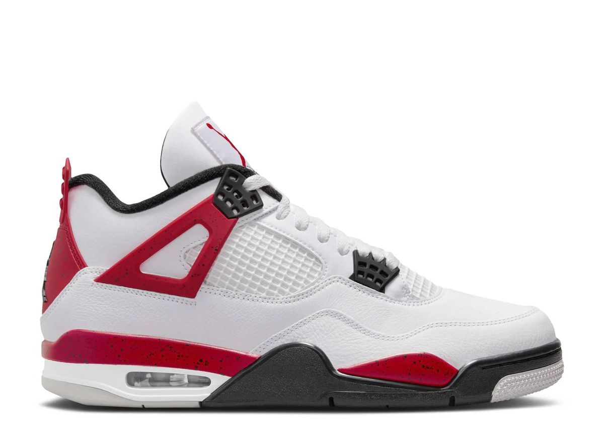 Air Jordan 4 Retro Red Cement Sneaker