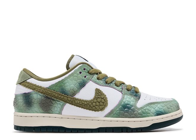 Chamäleon-Texturierter Low-Profile-Sneaker