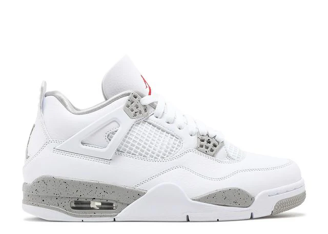 Air Jordan 4 Retro White Oreo Sneaker