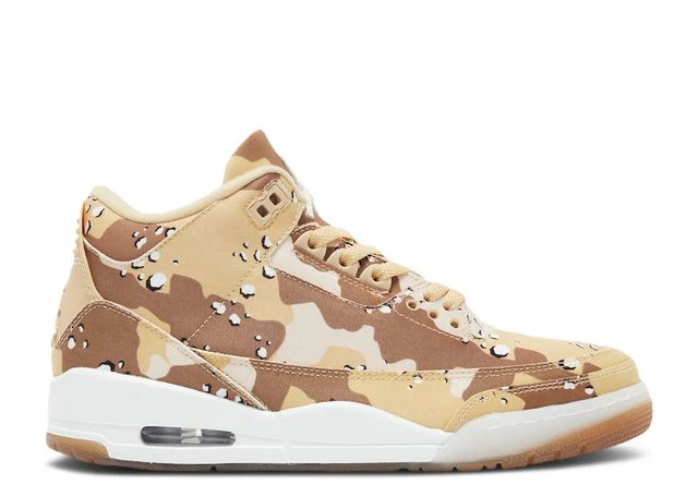 Air Jordan 3 Sneaker mit Camouflage-Muster