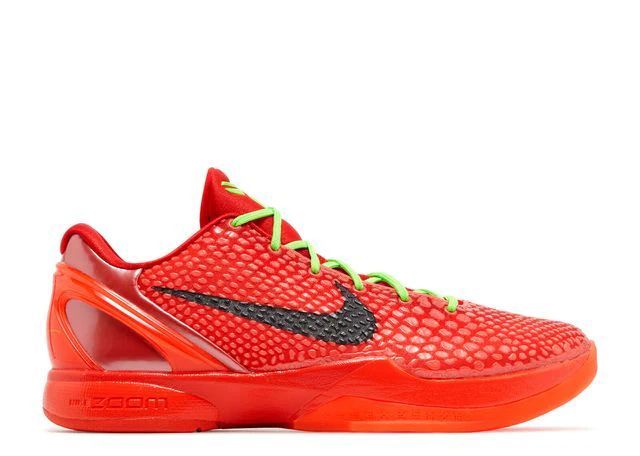 Kobe 6 Protro Reverse Grinch Sneaker