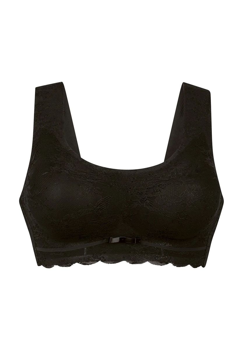 Nahtloses Spitzen-Bralette mit breiten Trägern