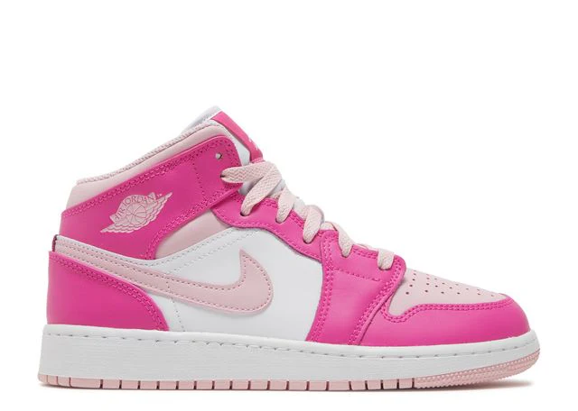 Rosa Air Jordan 1 Mid Sneaker