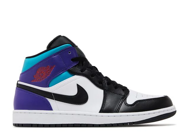 Air Jordan 1 Mid Aqua Sneaker