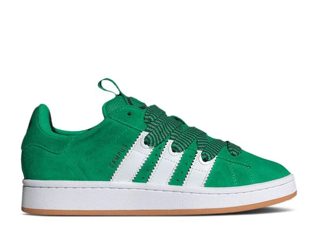 Grüner Wildleder Campus 00s Sneaker