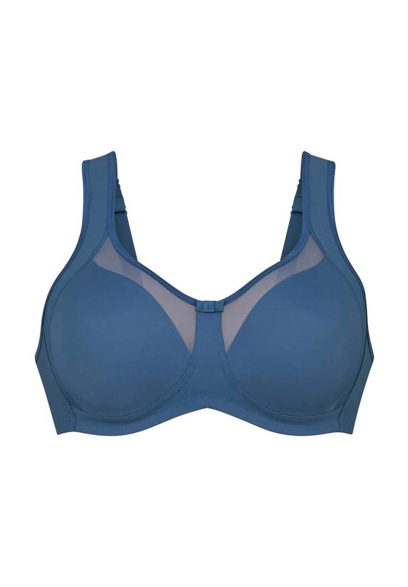 Bügelloser BH mit vollständiger Abdeckung und Mesh-Detail