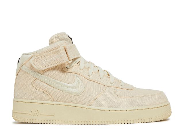 Stussy Air Force 1 Mid Fossil