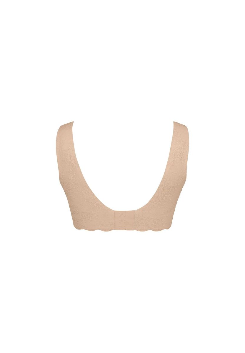 Nahtloses Spitzen-Bralette mit Schleife