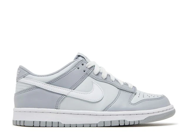 Nike Dunk Low Grau Weiße Sneaker
