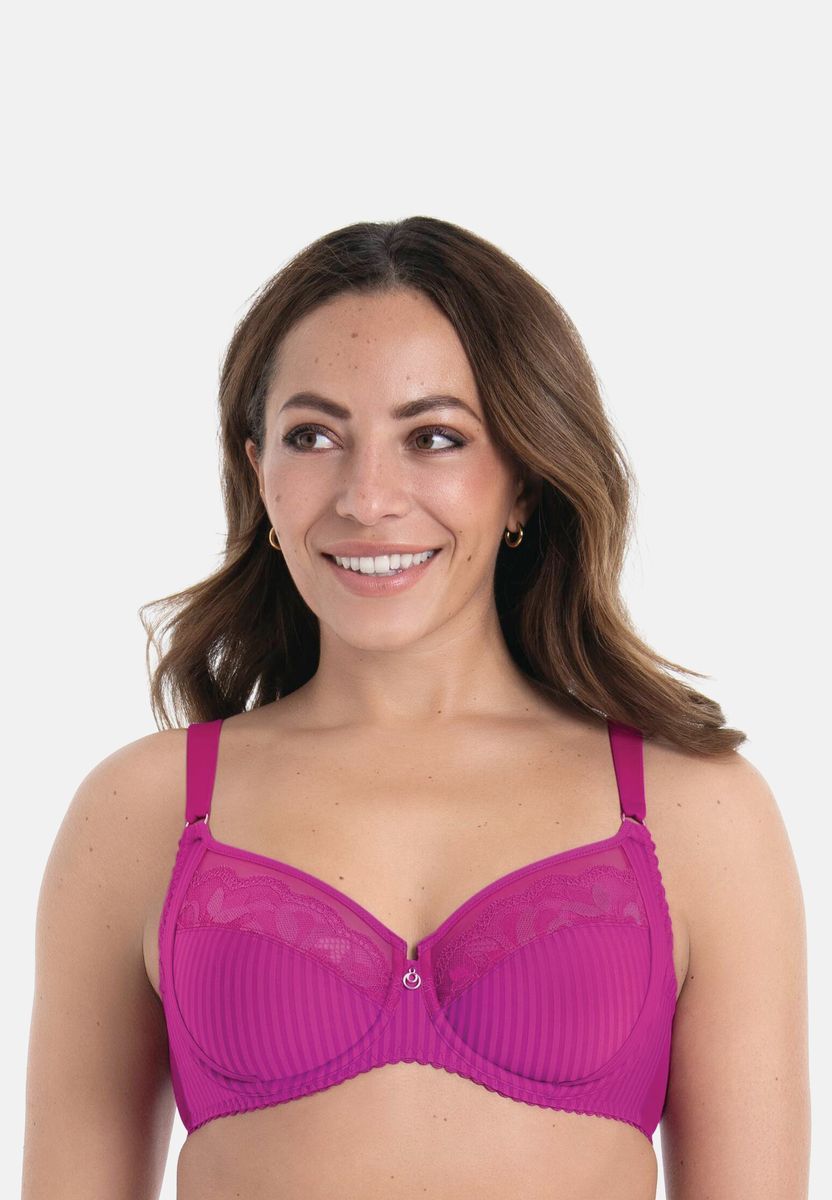 Bügel-BH mit floraler Spitze