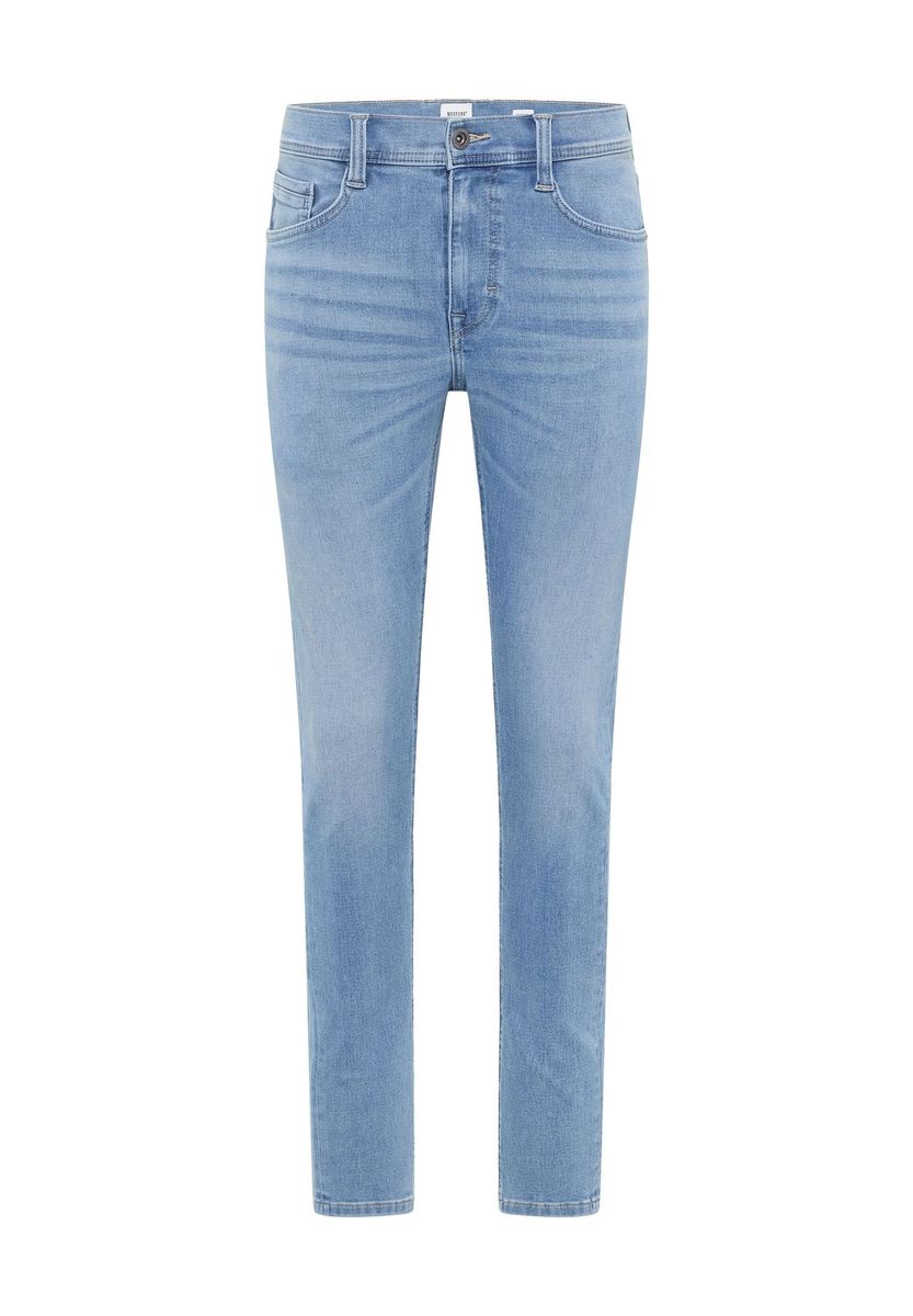 Slim-Fit Jeans aus hellem Denim