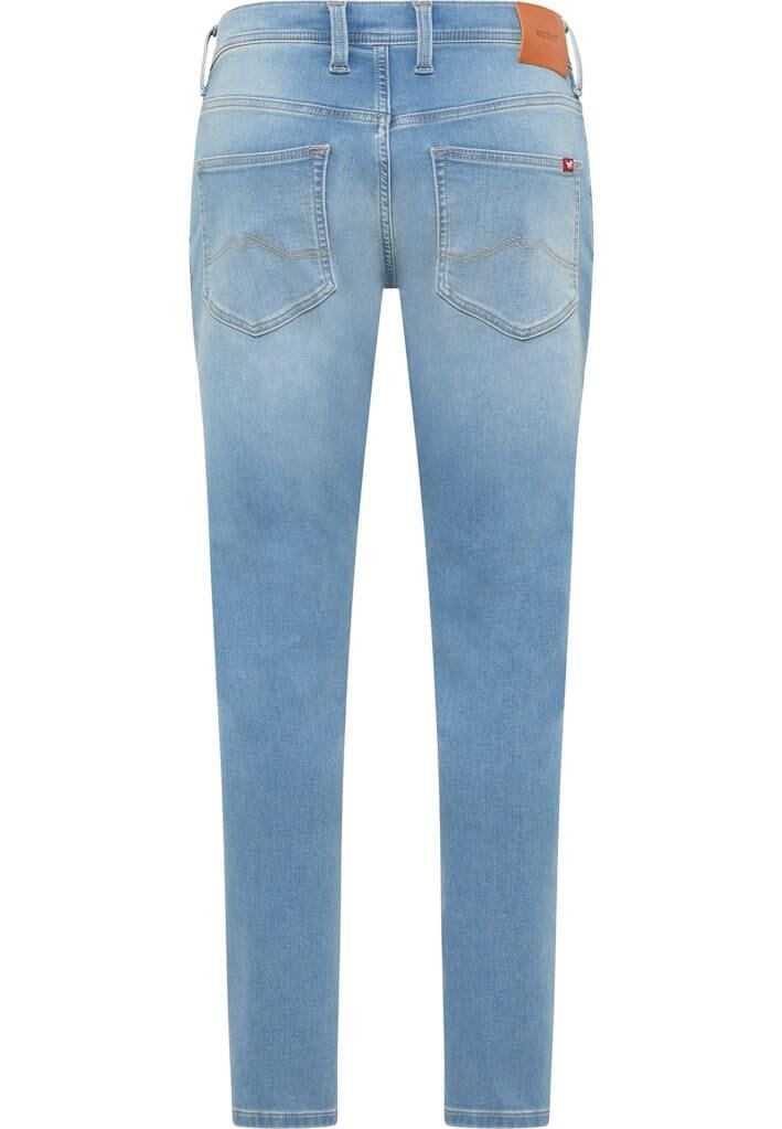 Slim-Fit Jeans aus hellem Denim