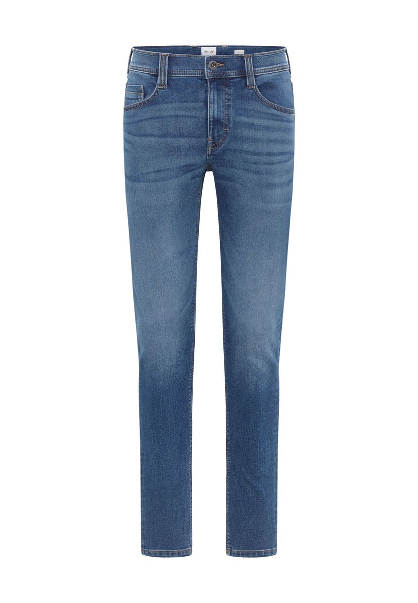 Slim Fit Jeans mit Used-Waschung