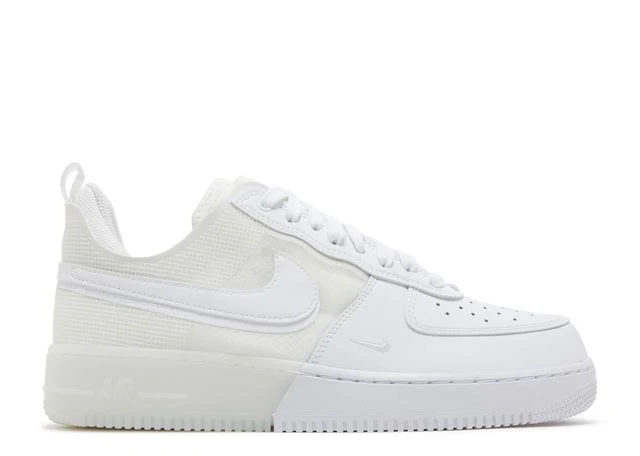 Vielseitiger weißer Air Force 1 Sneaker