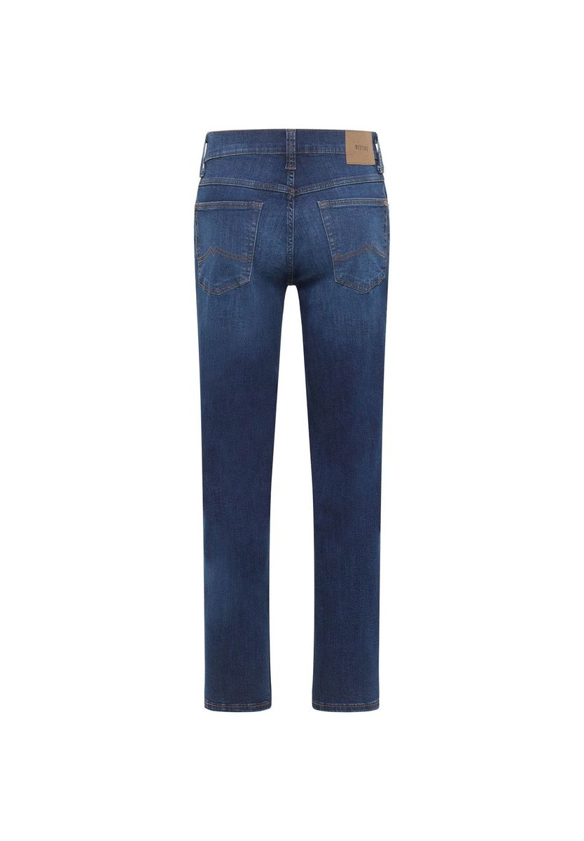 Straight-Fit Jeanshose aus Denim