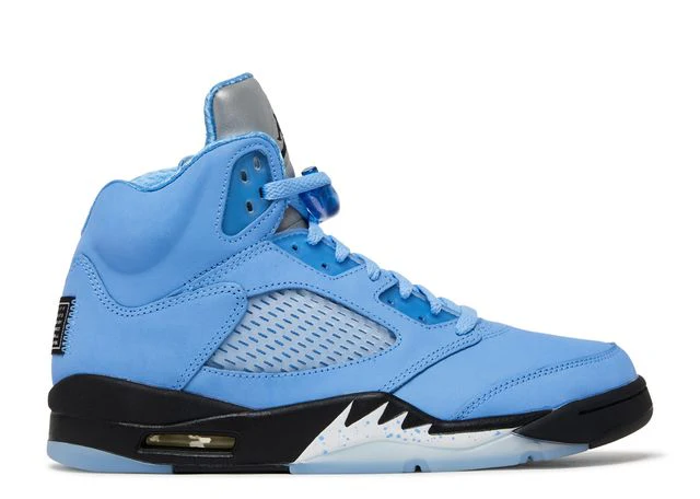 Air Jordan 5 Retro UNC Blau