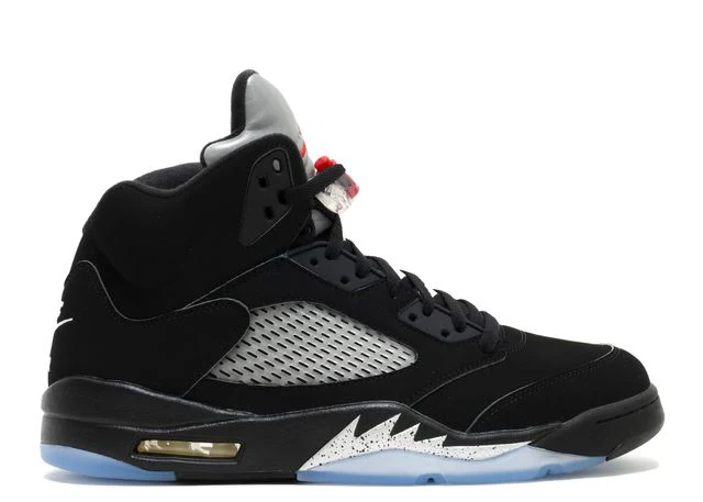 Air Jordan 5 Retro Schwarz Metallic