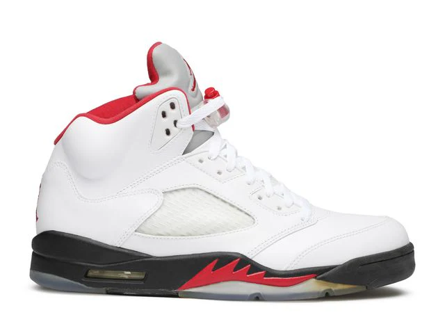 Air Jordan 5 Retro Fire Red Sneaker