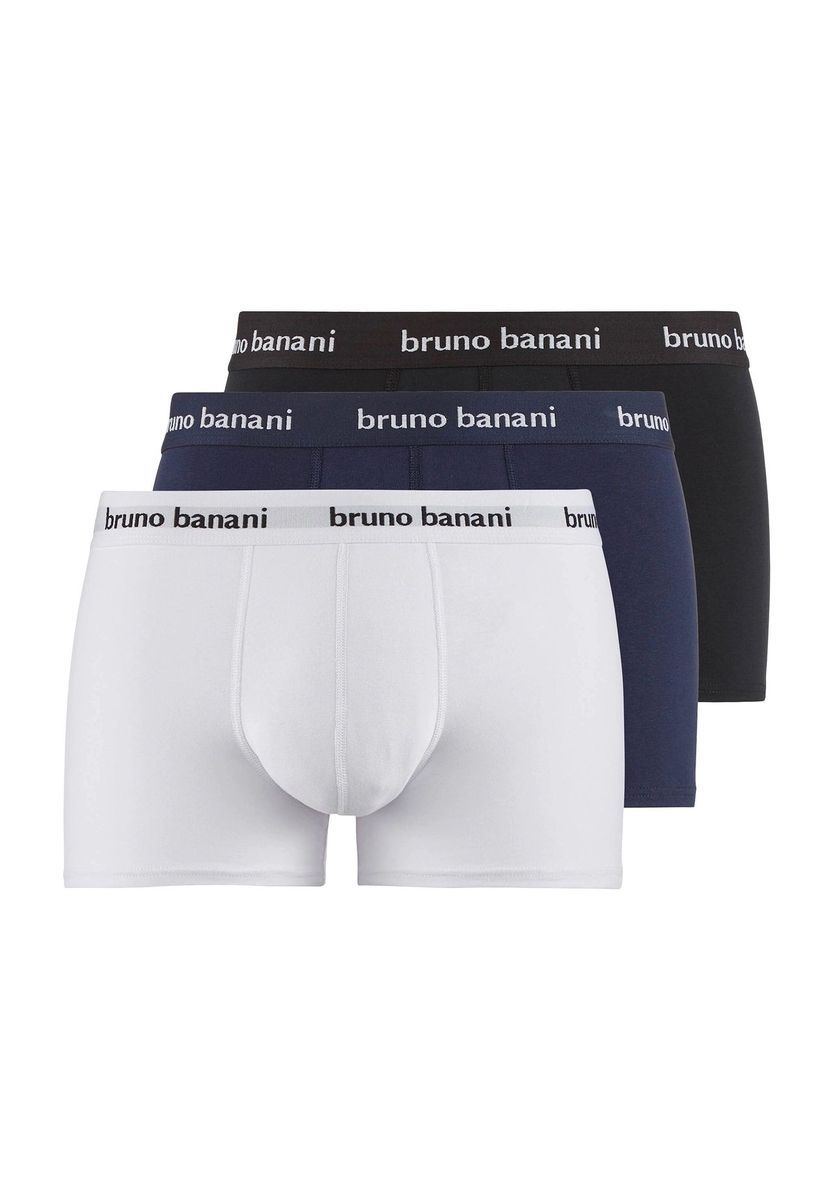 Herren-Boxershorts 3er-Pack Logo-Bund