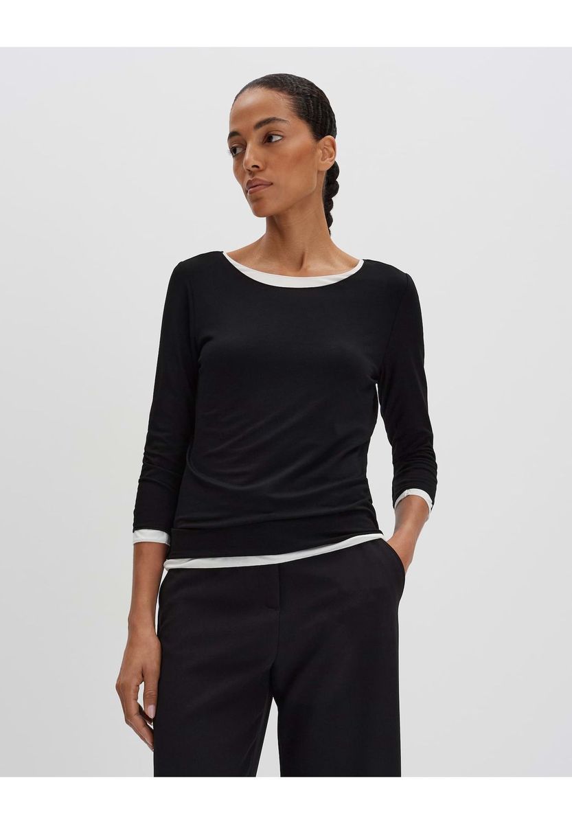 Klassisches Oberteil mit Dreiviertelärmeln