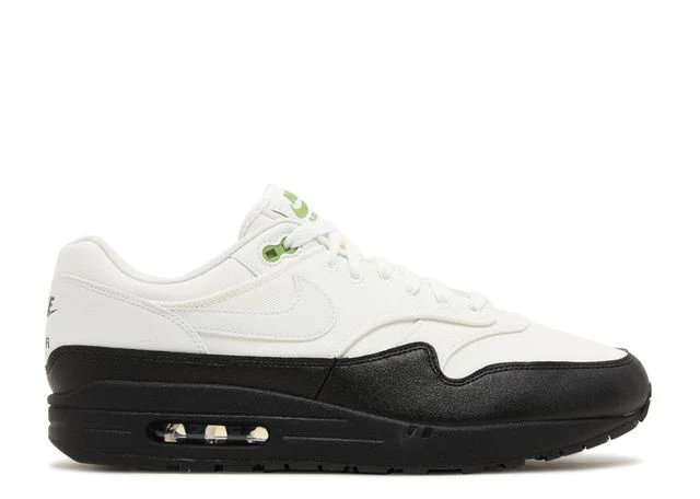 Air Max 1 Weiß Schwarz Chlorophyll