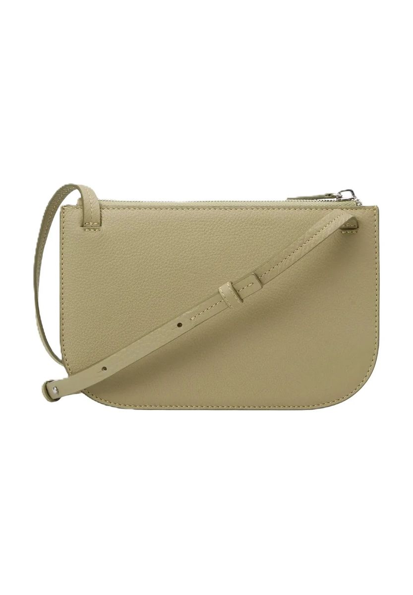 Marc O'Polo Umhängetasche, Leder, für Damen, beige, 99