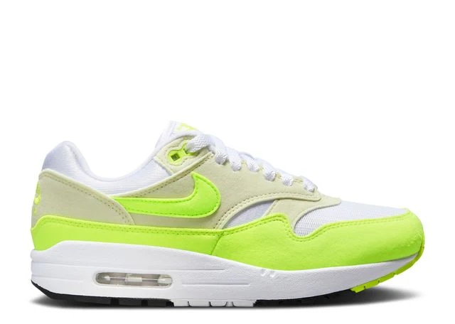 Neon Wildleder Air Max 1 Sneaker