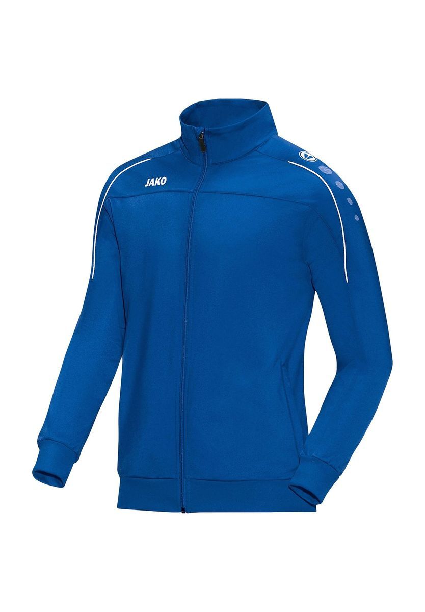Blaue Herren Trainingsjacke mit Akzenten