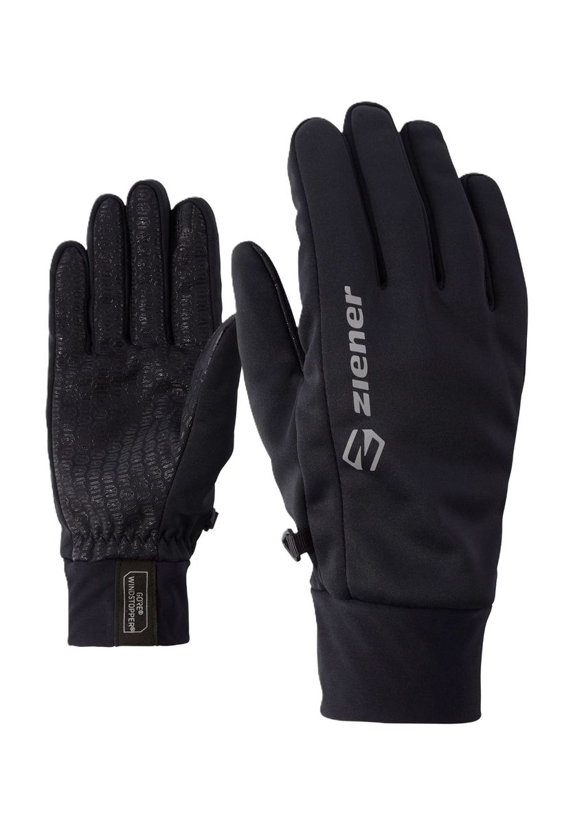 ziener Skihandschuhe "Irios", winddicht, für Herren, schwarz, 6 1/2