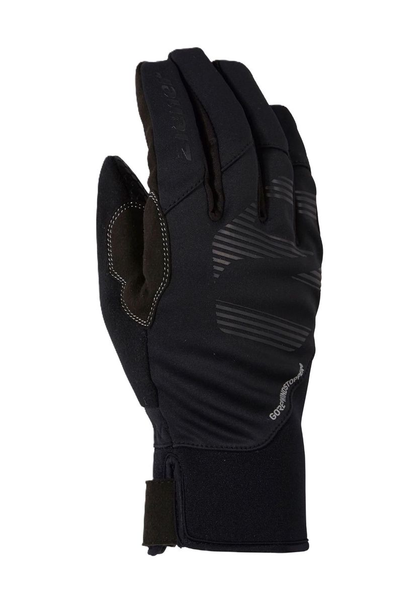 Winddichte Skihandschuhe mit Logo-Detail