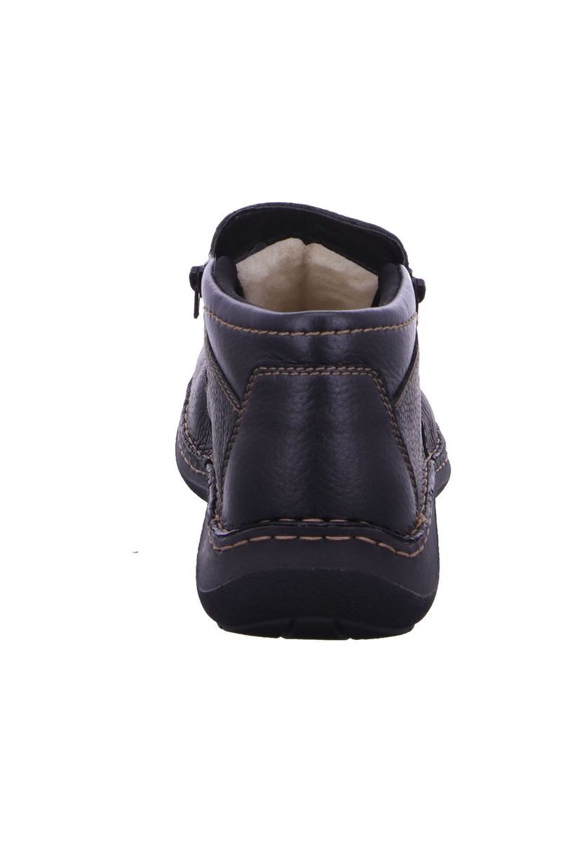 Herren Winterstiefelette aus Leder mit Reißverschluss