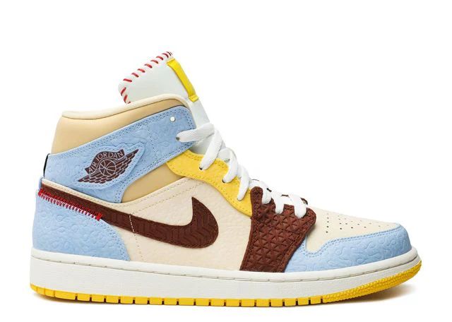 Air Jordan 1 Mid Maison Chateau Rouge