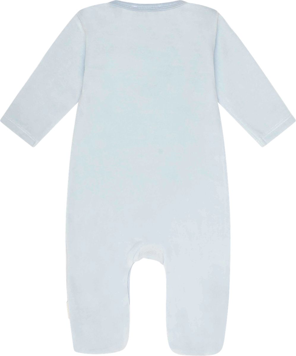 Steiff Strampler, Patch, für Babys und Kleinkinder, blau, 62